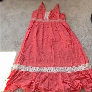 Half Moon Embroidered Dress. NWOT.